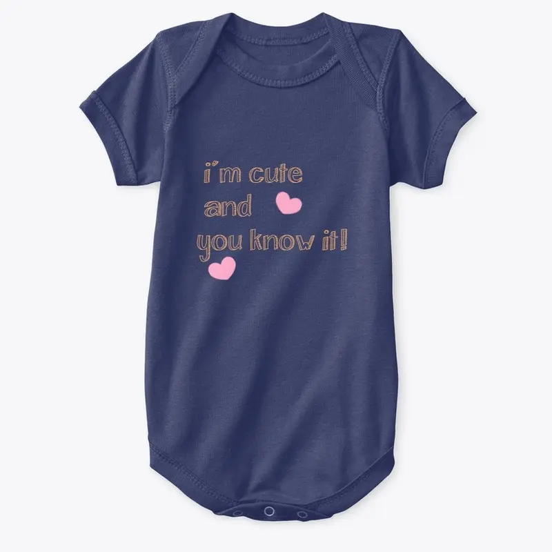 Cute baby onesie